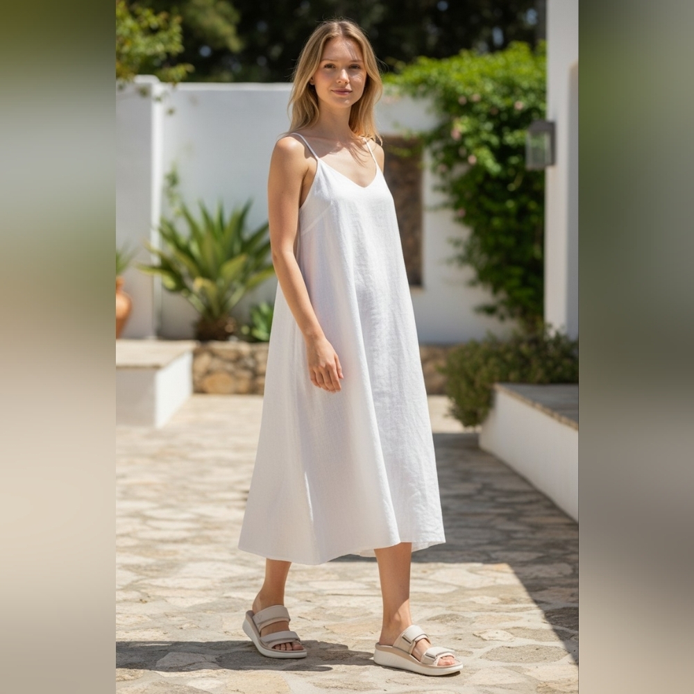 Vionic  Adiustable Recovery Renewal Slide Sandals in Cream